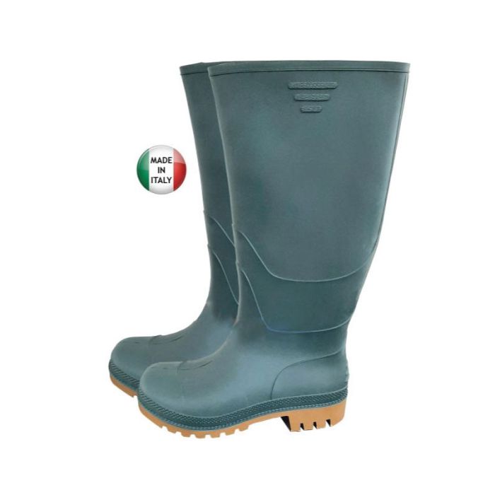 CK Green Safety Rubber Boots - No.43