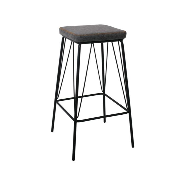 Panton E-00020302 (EM779,1) Black Vintage Grey Stool