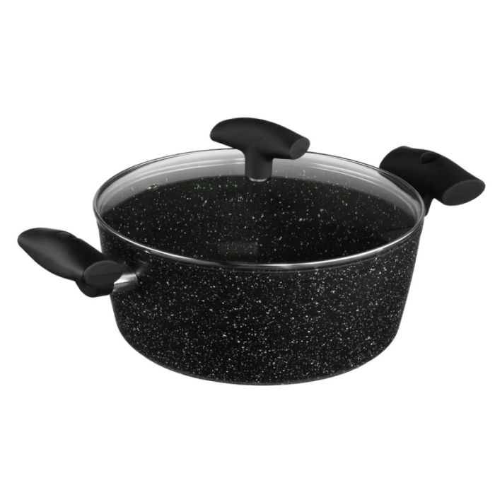 JJA Forged Aluminium 24cm Casserole Pan