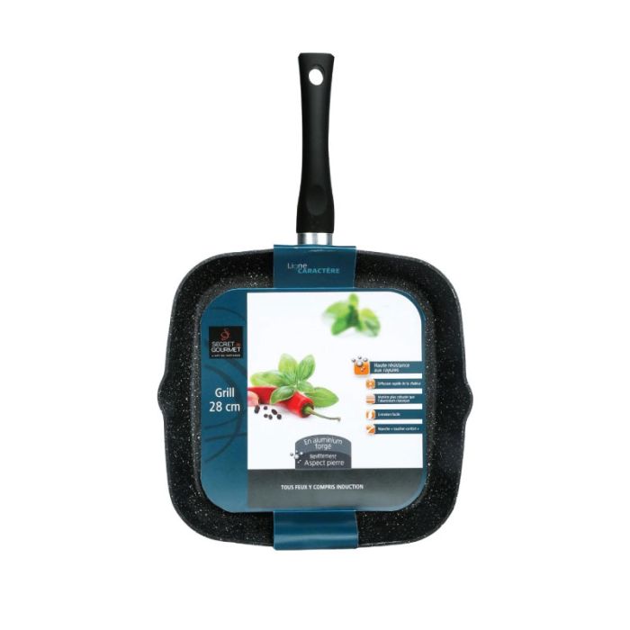 JJA 28cm Grill Frying Pan