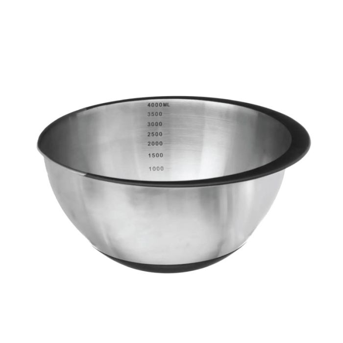 JJA 4.2L S/s Grey Mixing Bowl