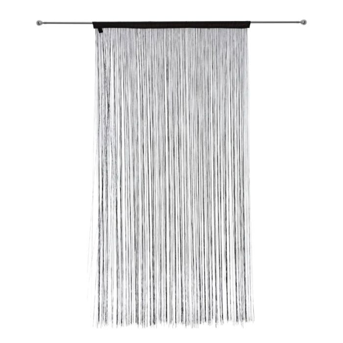 Atmosphera Wire Black 120x240cm Curtain