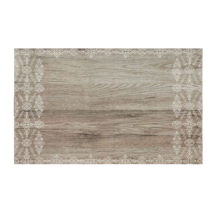 JJA Vinyl Wood Beige 30cm Placemat