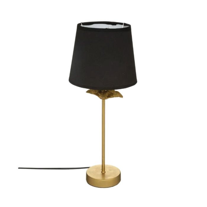 Table Lamp Palmier Gold Black 45.5x20x20cm