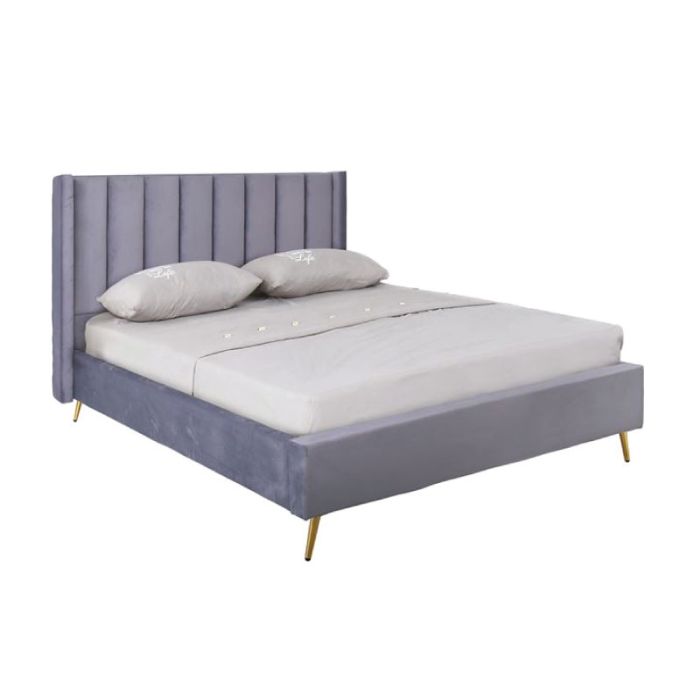 Passion E8803.2 Grey 160x190 Double Bed