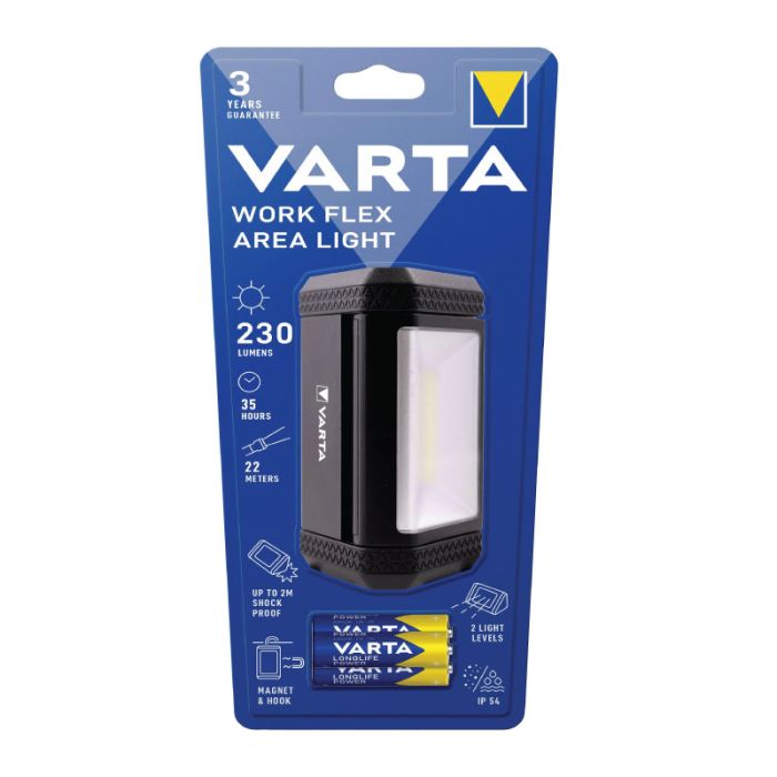 Varta VA-17648101421 Batteries 3AA LED Portable Work Light