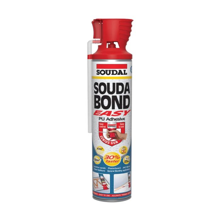 Soudal Low & Fast 750ml Adhesive Low Expanding Foam