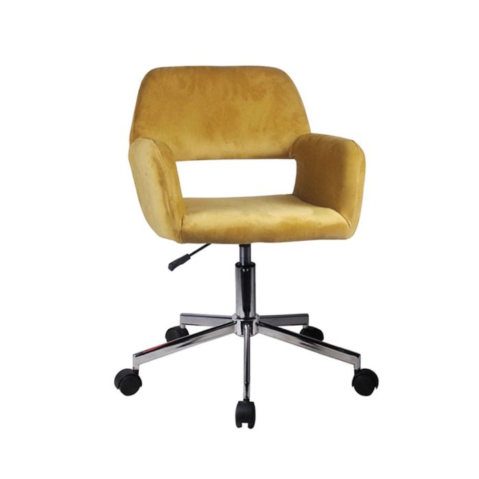 Office Chair Idols 25-0464 Velvet Gold