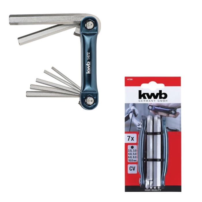 KWB Allen 7pcs Set Hex Keys