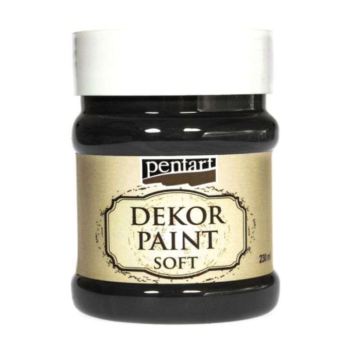 Décor Black Soft 230ml Black Decorative Chalk Paint