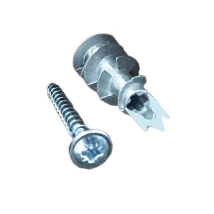 TF12 31mm 20pcs Metal Plasterboard Rowblux & Screw