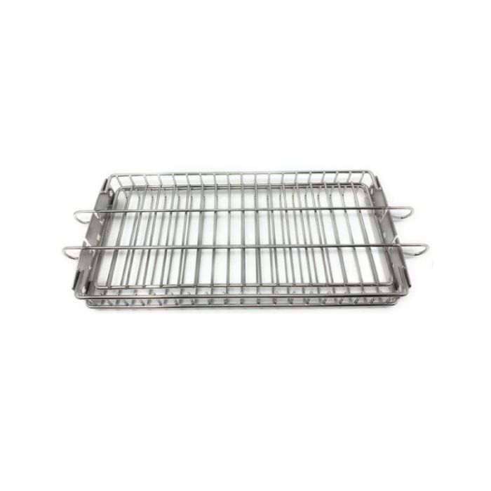 Kor S100 0.8cm Chrome Basket BBQ Grill