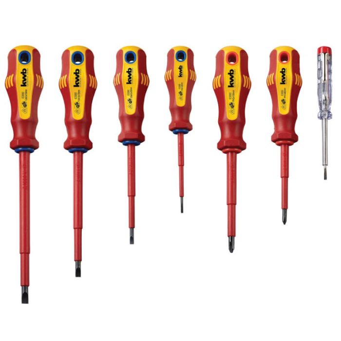 KWB 7pcs VDE Insulated Set Screwdriver