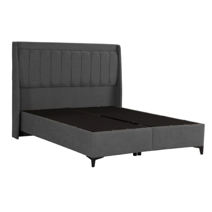 Harmony 09-1522 Grey 160x200cm Storage Double Bed