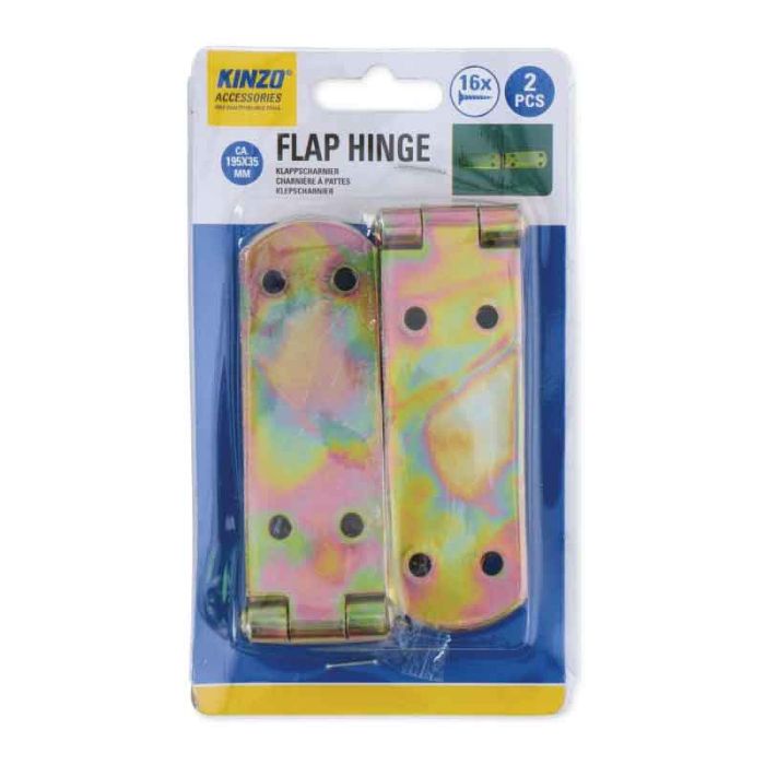 Kinzo 2pcs 195x35mm Flap Hinge