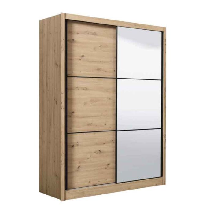 Navara 165 OG Artisan Oak 166x60x215cm Wardrobe