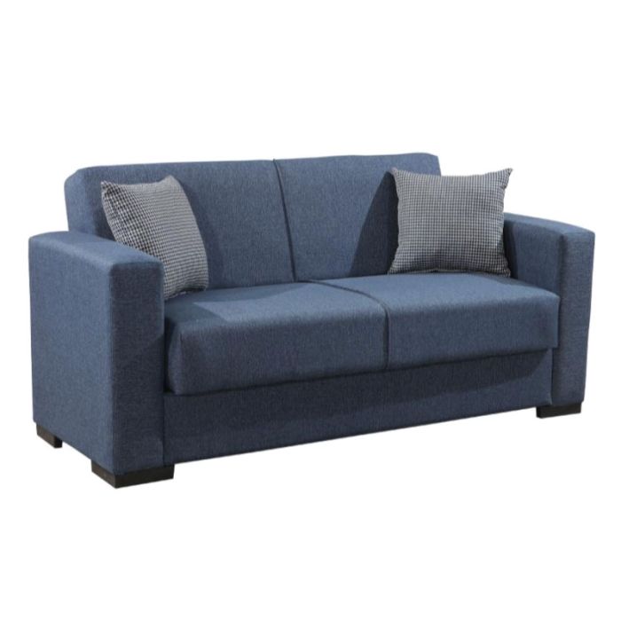 New Gracia 828-122-124 Blue Sofa Bed