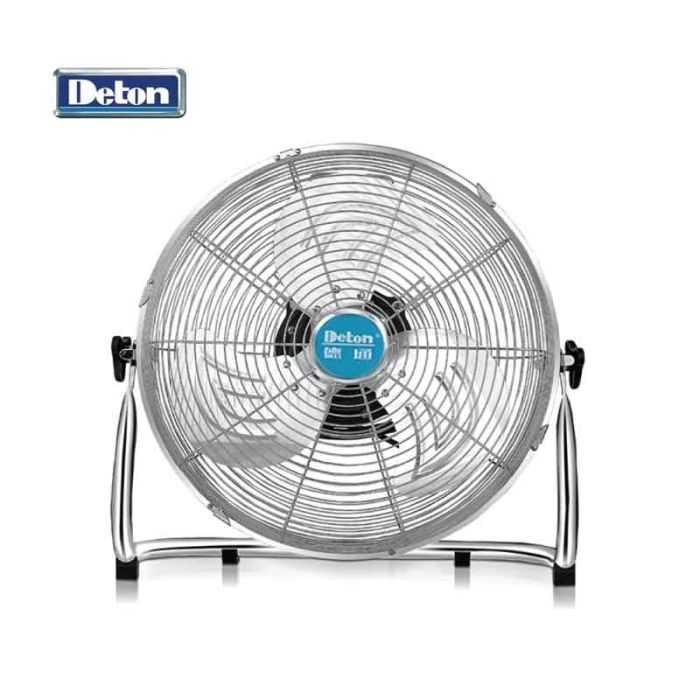 Deton Chrome Plate 18" Floor Fan