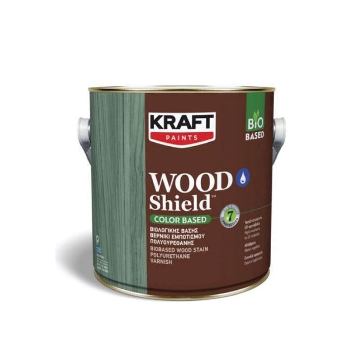 Kraft Wood Shield Wood Stain Colour Based Transparent 2.2L