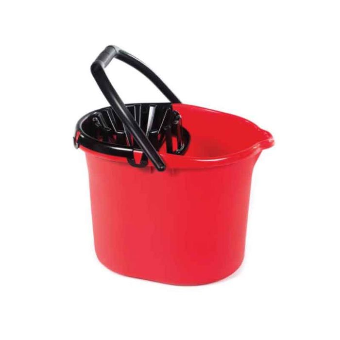 Hp 15L Oval Plastic Mop Bucket