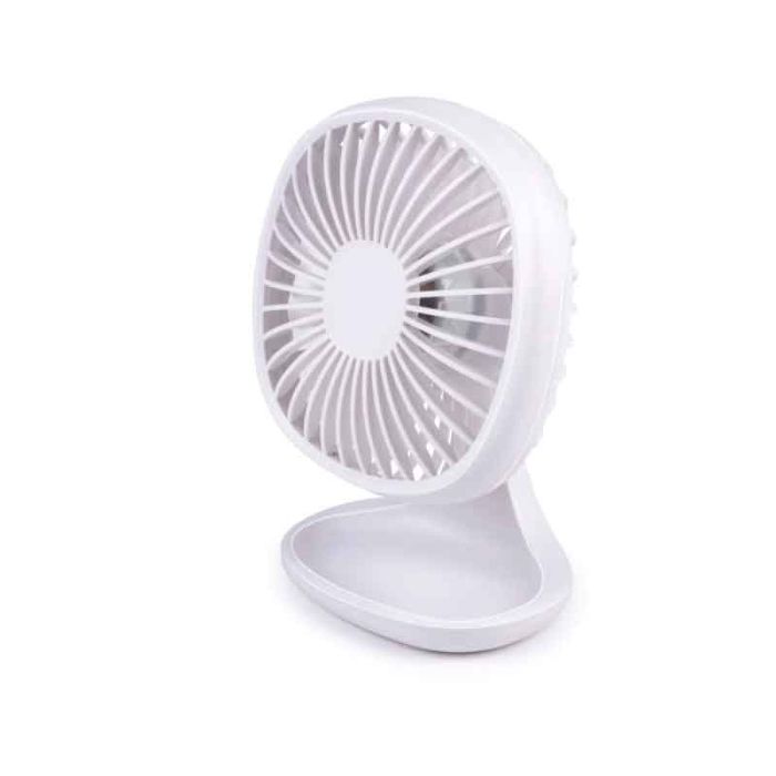 Lifetime 8711 5.5" White USB Desk Fan