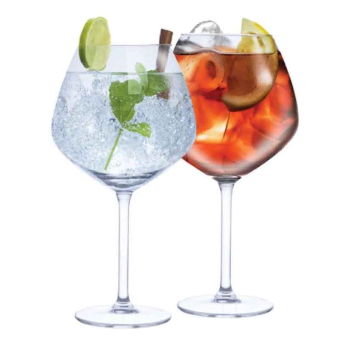 Alpina 4pcs Set Gin & Tonic Glasses 730ml