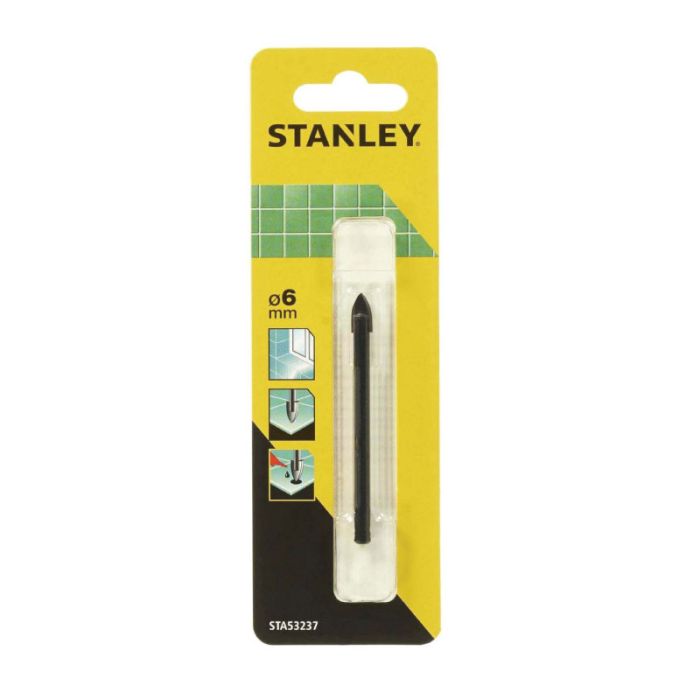 Stanley 6mm Tile & Glass Drill Bit