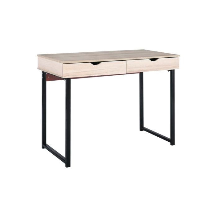 Office Desk ΕΟ403.2 Black Maple 100x48x75cm