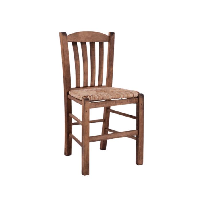 Home HM10376.01 Wicker Walnut Traditional Indoor Dining Chair