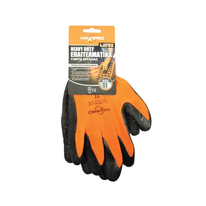 Maxi Pro Heavy Duty 11 1pcs Covered With Black Latex Gloves