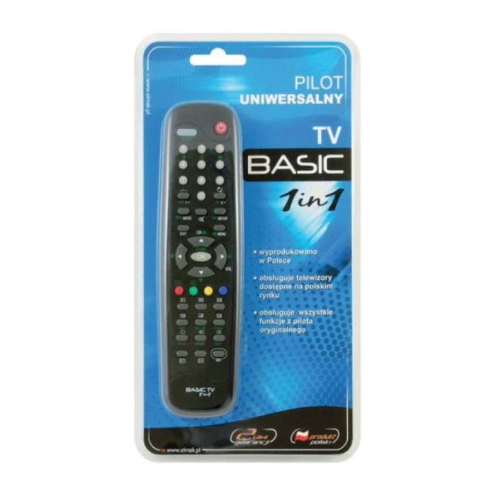 Elmak 1IN1 RTVELMPIL0003 Basic Universal TV Remote Control