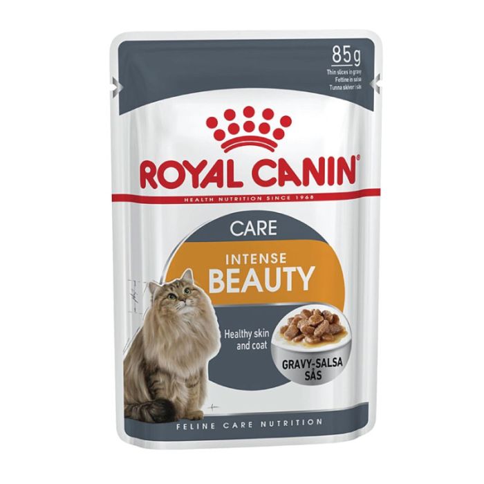 Royal Canin Intense Beauty Gravy Wet Cat Food 85g