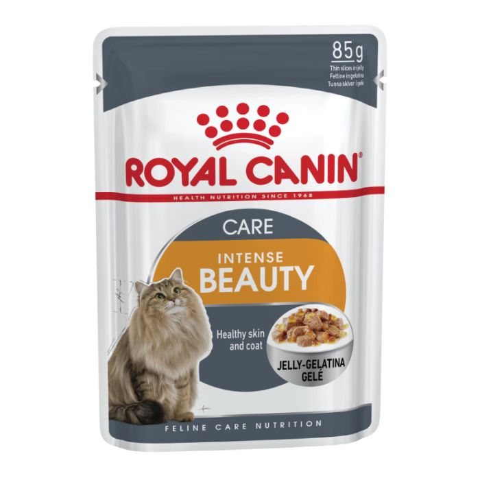 Royal Canin Intense Beauty Jelly Wet Cat Food 85g