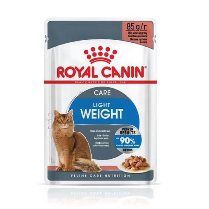 Royal Canin Light Weight Care Gravy Wet Cat Food 85g