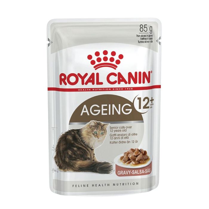 Royal Canin Ageing 12+ Gravy Wet Cat Food 85g