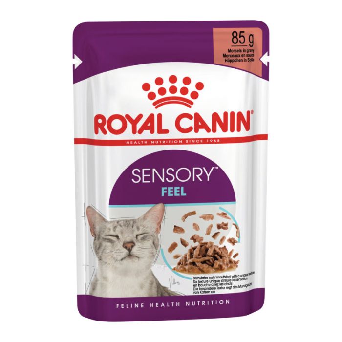 Royal Canin Sensory Feel Morsels In Gravy Wet Cat Food 85g