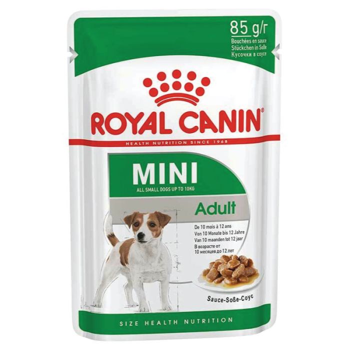 Royal Canin Mini Adult Gravy Wet Dog Food 85g