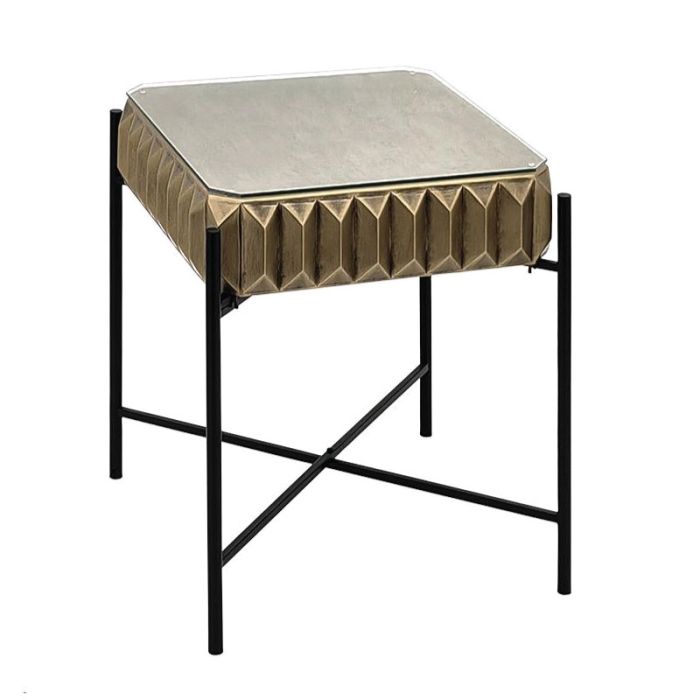 Best 157-223-023 Metal Bronze 74x60x74cm Coffee Table