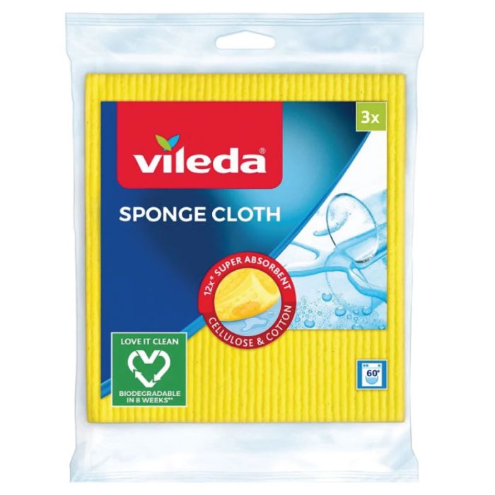 Vileda 3pcs Sponge Scrubbers