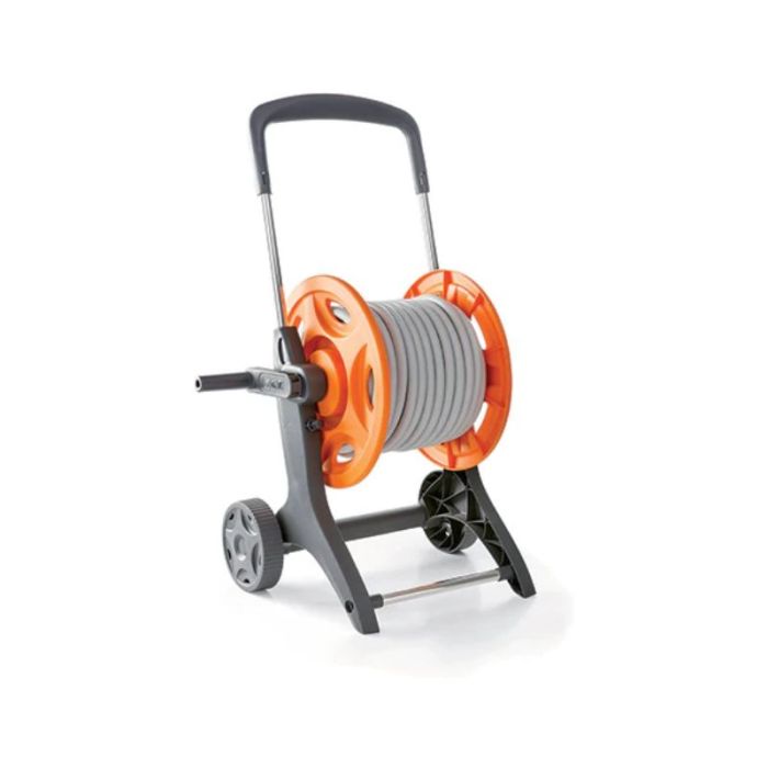 GF Eurotank Plus 60m Orange Trolley Reel With Hose