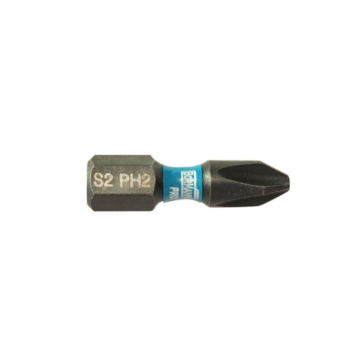 Bormann Philips S2 X-Pro PH2x25mm 2pcs Impact Bits