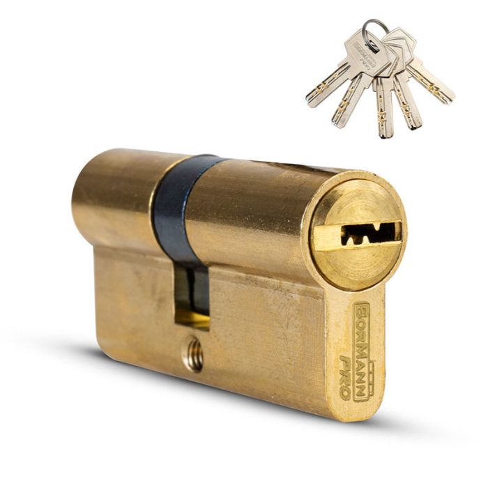 Bormann BLK1050 54mm Gold Cylinder Lock