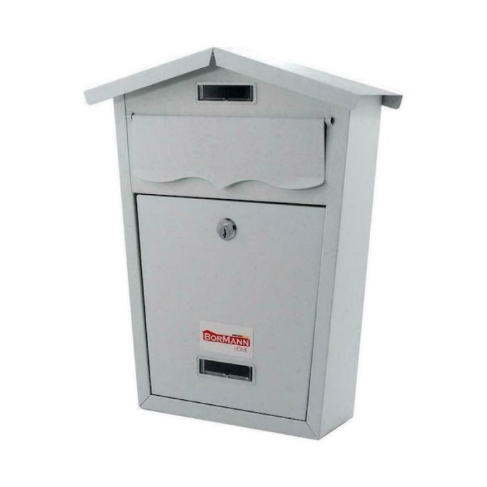 Bormann BMB1301 36x29x10.5cm White Mailbox / Letterbox