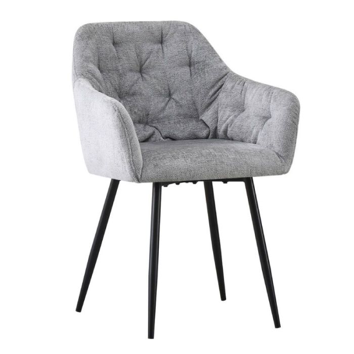 Savvy 03-1032 Light Grey Black Armchair