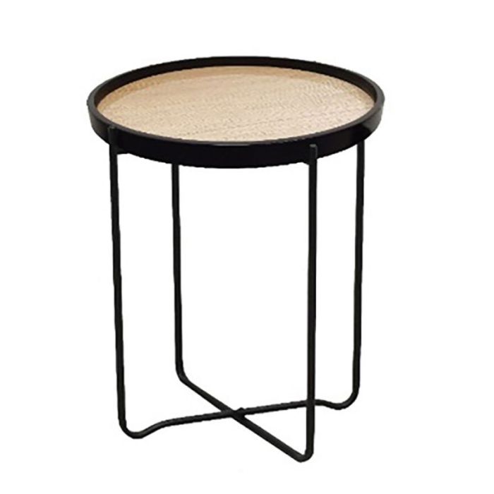 Disk 04-0806 Sonoma Metal Black 53x53x55cm Side Table