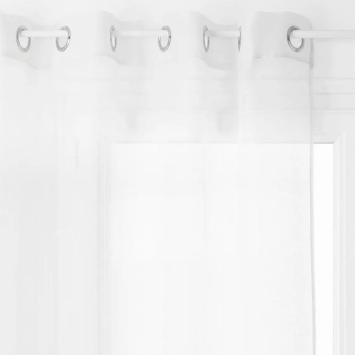 Atmosphera Moly Sheer White 135x240cm Curtain