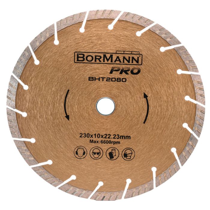 Bormann BHT2080 Diamond Disc Slant Turbo 230mm