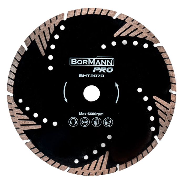 Bormann BHT2070 Diamond Disc Triangle Turbo 115mm