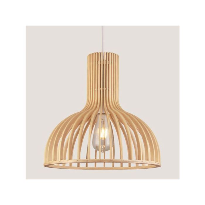 Eurolamp 144-30000 40W Wood Hanging Light