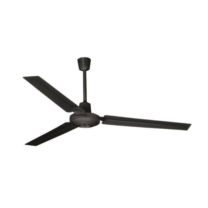 Eurolamp 147-29013 51" Black Industrial Ceiling Fan